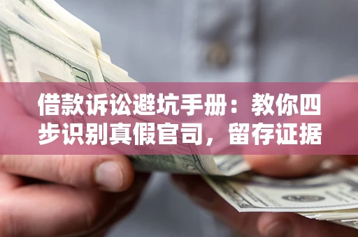 北京借款诉讼避坑手册：教你四步识别真假官司，留存证据不踩雷