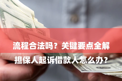 北京

担保人起诉借款人怎么办？流程合法吗？关键要点全解析